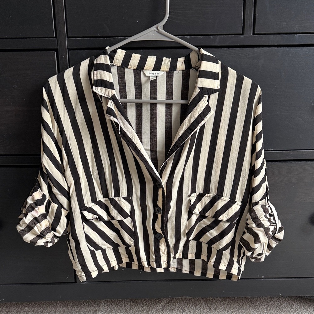 Heritage 1981 cropped button down